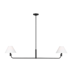 Featuring Colfax Medium Linear Chandelier Aged Iron by Visual Comfort at Amethyst Home. Elevate your space with the Colfax Medium Linear Chandelier. Its sleek, aged iron design exudes sophistication, while providing ample lighting with its multiple bulbs. Perfect for adding a touch of luxury to any room.
Overall Dimensions: 54.5" L x 54.5" W x 11.125" H. Amethyst Home provides interior design, new construction, custom furniture, and area rugs in the Austin metro area