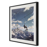 Cortina D'ampezzo by Slim Aarons - Black Maple