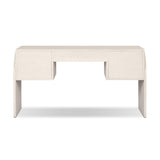 Cressida Desk - Ivory Painted Linen | shipping 10/10/2026
