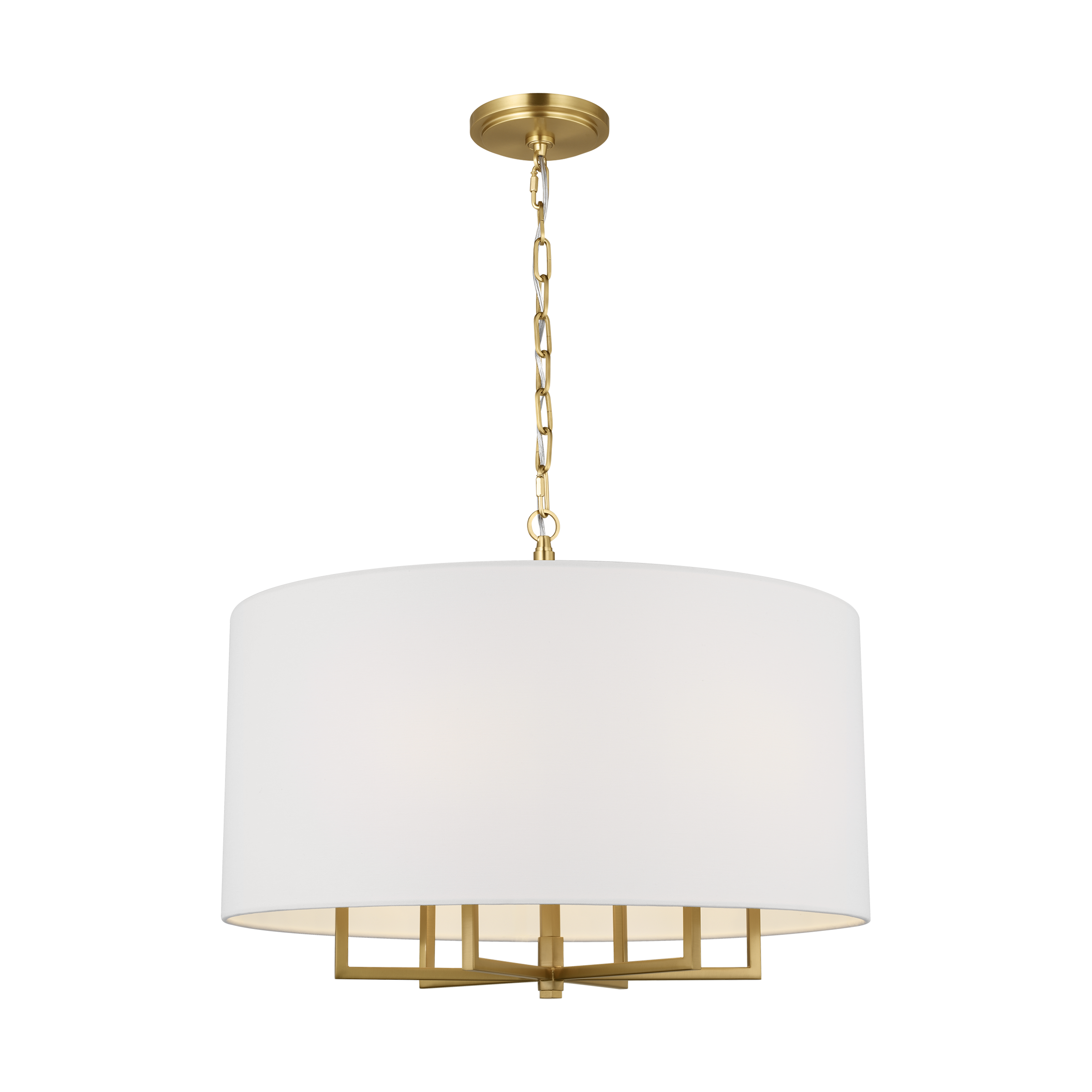 Featuring Danica Large Hanging Shade Burnished Brass by Visual Comfort at Amethyst Home. Illuminate your space with the Danica Large Hanging Shade in Burnished Brass. Crafted with a sophisticated and exclusive design, this luxurious shade adds an elegant touch to any room. With its premium materials and timeless charm, it is the perfect addition to your home decor collection.. Amethyst Home provides interior design, new construction, custom furniture, and area rugs in the Dallas metro area