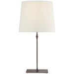 Featuring Dauphine Table Lamp Aged Iron by Visual Comfort at Amethyst Home. Illuminate your space with the Dauphine Table Lamp. Crafted from aged iron, this sophisticated lamp adds an elegant touch to any room. Let its warm glow and intricate design provide both functional lighting and visual artistry. Elevate your decor with this luxurious piece.
Overall Dimensions: 16" L x 16" W x 3. Amethyst Home provides interior design, new construction, custom furniture, and area rugs in the Miami metro area