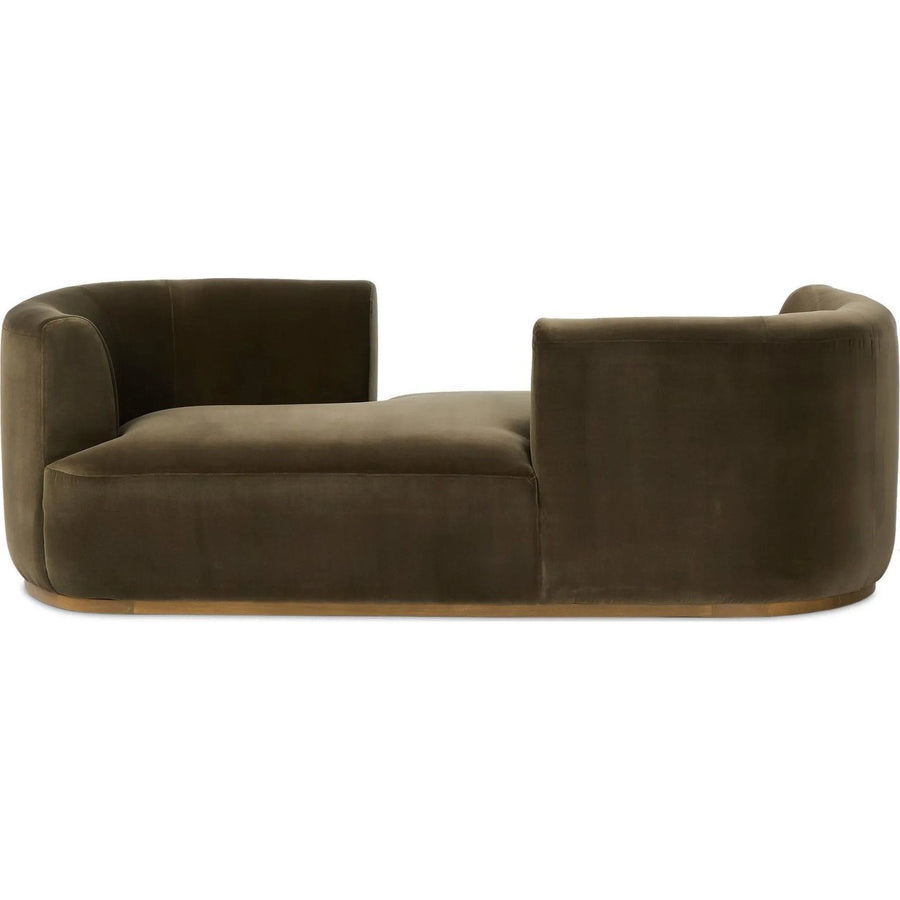 Deandra Surrey Olive Tete A Tete Chaise