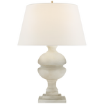 Featuring Desmond Table Lamp Alabaster by Visual Comfort at Amethyst Home. Illuminate your space with the sophisticated Desmond Table Lamp, crafted from luxurious alabaster. This premium lamp exudes elegance and brings a touch of exclusivity to any room. Let its warm light and tasteful design elevate your decor to new heights.
Overall Dimensions: 18" L x  18" W x 26" HWeight: 35 . Amethyst Home provides interior design, new construction, custom furniture, and area rugs in the Alpharetta metro area