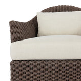 Doane Outdoor Swivel Chair - Vergo Cream