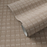 Dobby Grasscloth Wallpaper by FH Art Studio - Ecru