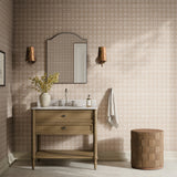 Dobby Grasscloth Wallpaper by FH Art Studio - Ecru