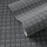 Dobby Grasscloth Wallpaper by FH Art Studio - Night