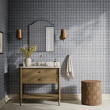 Dobby Grasscloth Wallpaper by FH Art Studio - Night