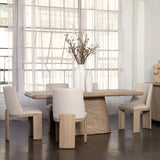 Featuring Marci Dining Table by Dovetail at Amethyst Home. Elevate your dining experience with the Marci Dining Table. Crafted with precision and attention to detail, this ready-to-ship table exudes sophistication and luxury. The perfect centerpiece for gatherings, the Marci Dining Table brings style and elegance to any occasion.
Overall Dimensions: 38. Amethyst Home provides interior design, new home construction design consulting, vintage area rugs, and lighting in the Salt Lake City metro area.
