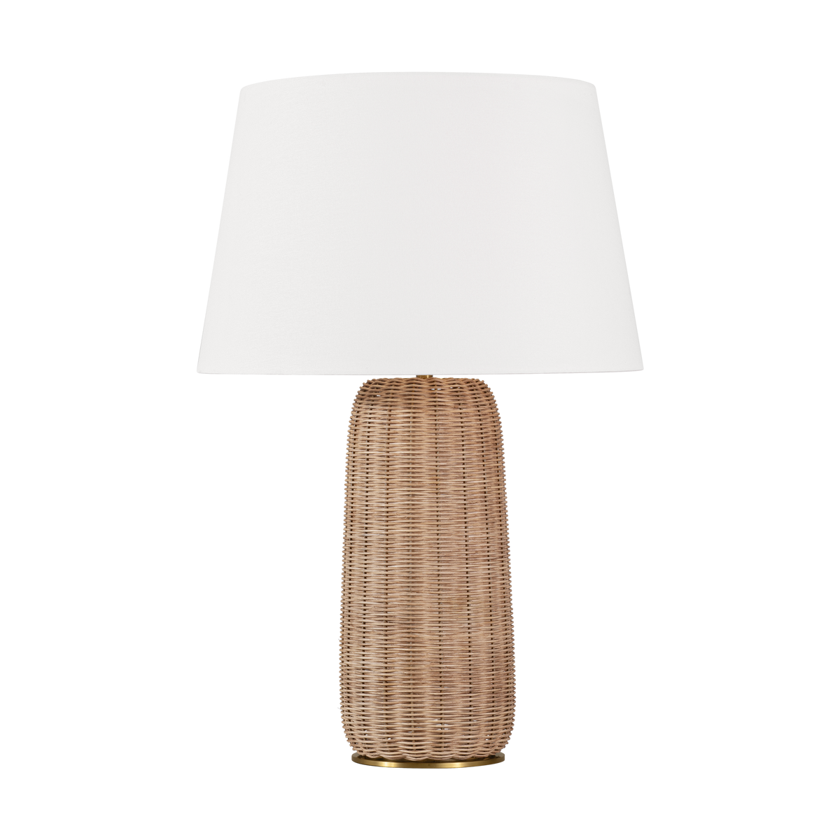 Dumar Large Table Lamp Blonde Rattan | shipping 11/29/2025