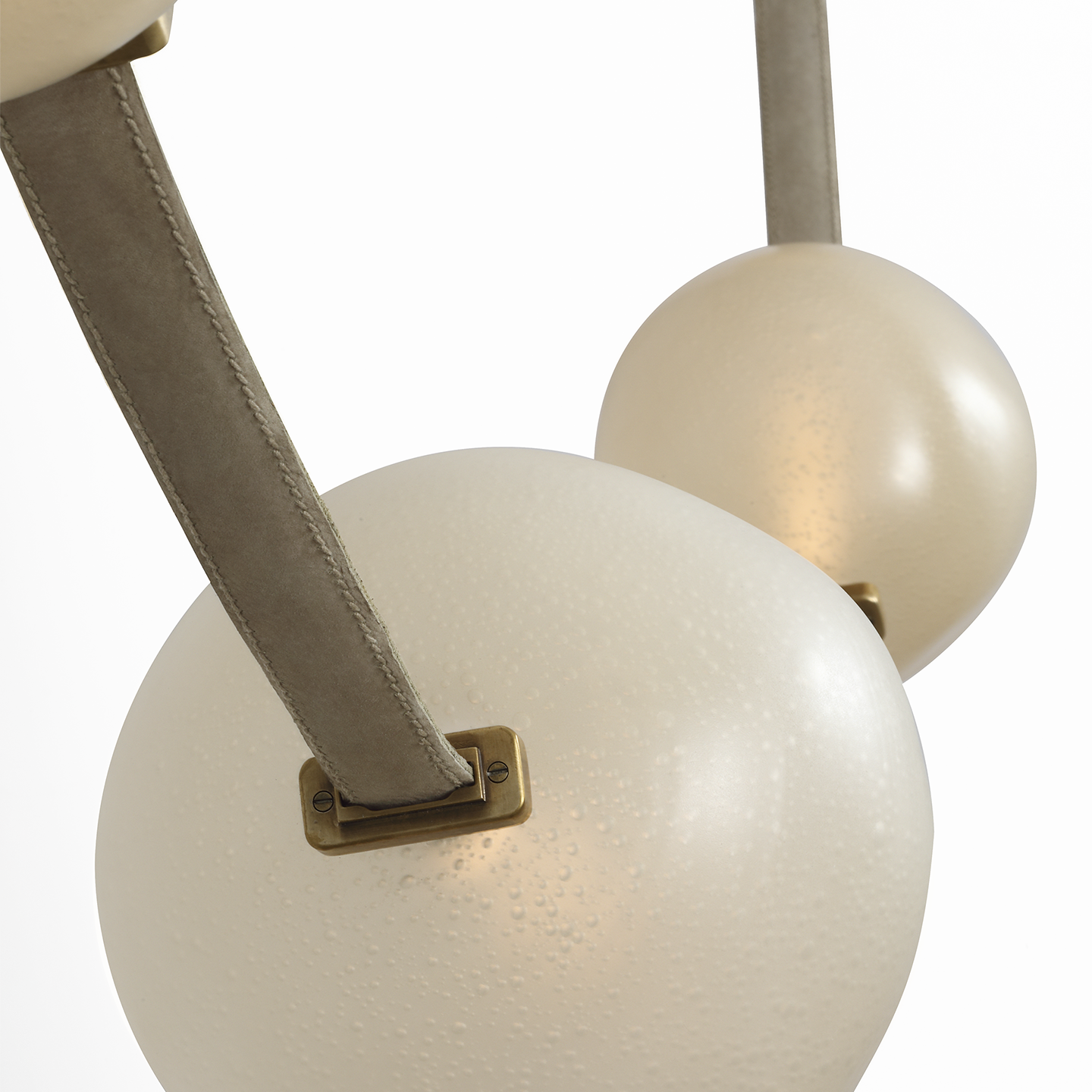 Featuring Dune Belted Light Ash Suede and Mottled Brass by Visual Comfort at Amethyst Home. Dune Belted Light in Russet Suede and Mottled Brass with Fizzy Nude Glass
Overall Dimensions: 58.5" L x 58.5" W x 72.75" H
Weight: 21 lbs.. Amethyst Home provides interior design, new construction, custom furniture, and area rugs in the Laguna Beach metro area