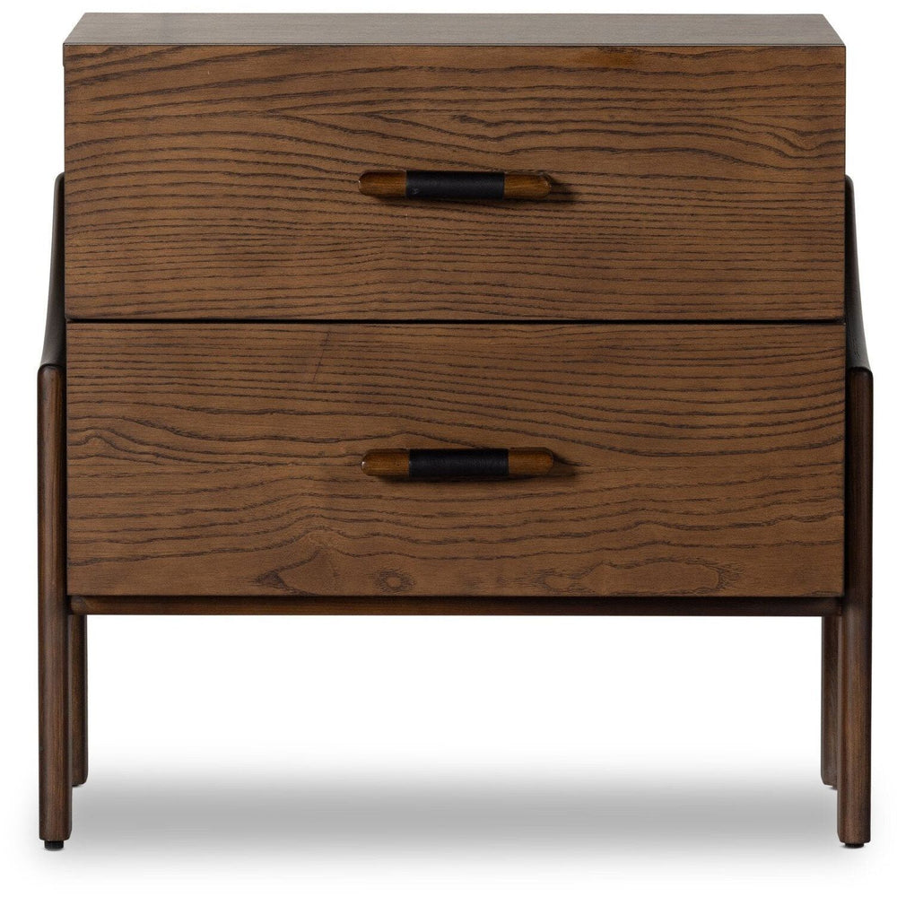 Dylan Leather Pull Nightstand | shipping 11/11/2025