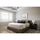 Tapis noué à la main Vincent Moss gris/pierre