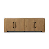 Eden Media Console - Aged Smoked Oak Veneer | shipping 12/10/2026