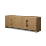 Eden Media Console - Aged Smoked Oak Veneer | shipping 12/10/2026