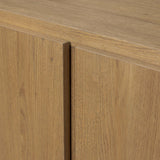 Eden Media Console - Aged Smoked Oak Veneer | shipping 12/10/2026