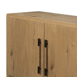Eden Media Console - Aged Smoked Oak Veneer | shipping 12/10/2026
