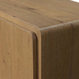 Eden Media Console - Aged Smoked Oak Veneer | shipping 12/10/2026