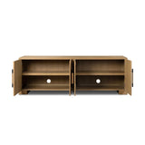 Eden Media Console - Aged Smoked Oak Veneer | shipping 12/10/2026