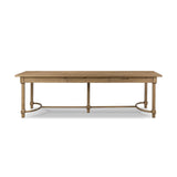 Edison Dining Table - Worn Oak - Worn Oak Veneer