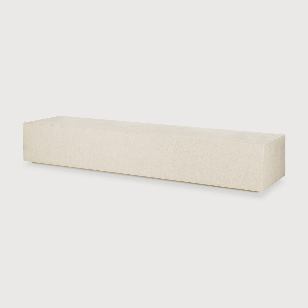 Featuring Elements Microcement Floor Shelf by Ethnicraft at Amethyst Home. Elegant simplicity forms the basis of the Elements collection. Seamless and softened forms blend perfectly with textural character at the expert hands of artisans. Each piece offers a slightly unique identity with a high-performing, fine, earthy stone finish. Elements make a durable and stylish addition to a va. Amethyst Home provides interior design, new construction, custom furniture, and area rugs in the Tampa metro area