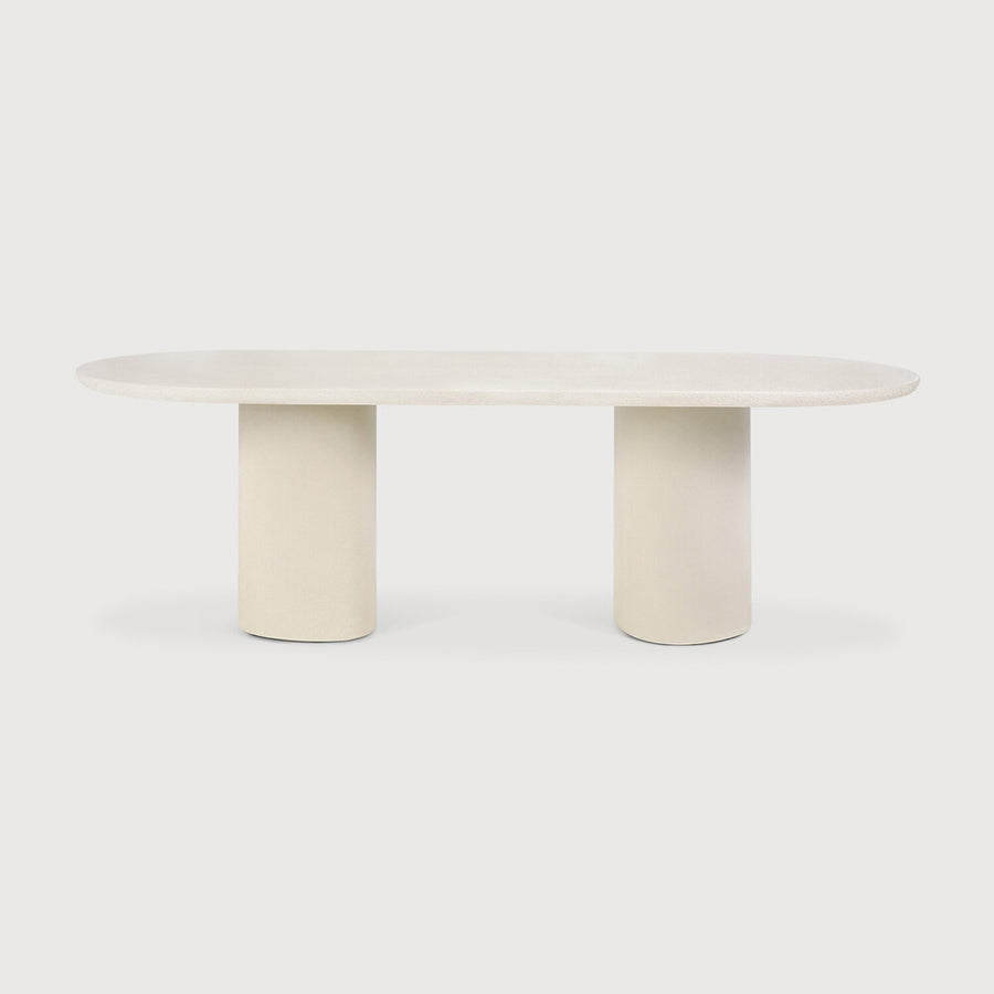 Elements Microcement Oblong Dining Table