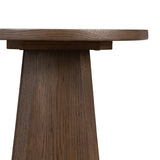 Ember End Table - Tumbled Brown Oak Veneer | shipping 01/10/2027