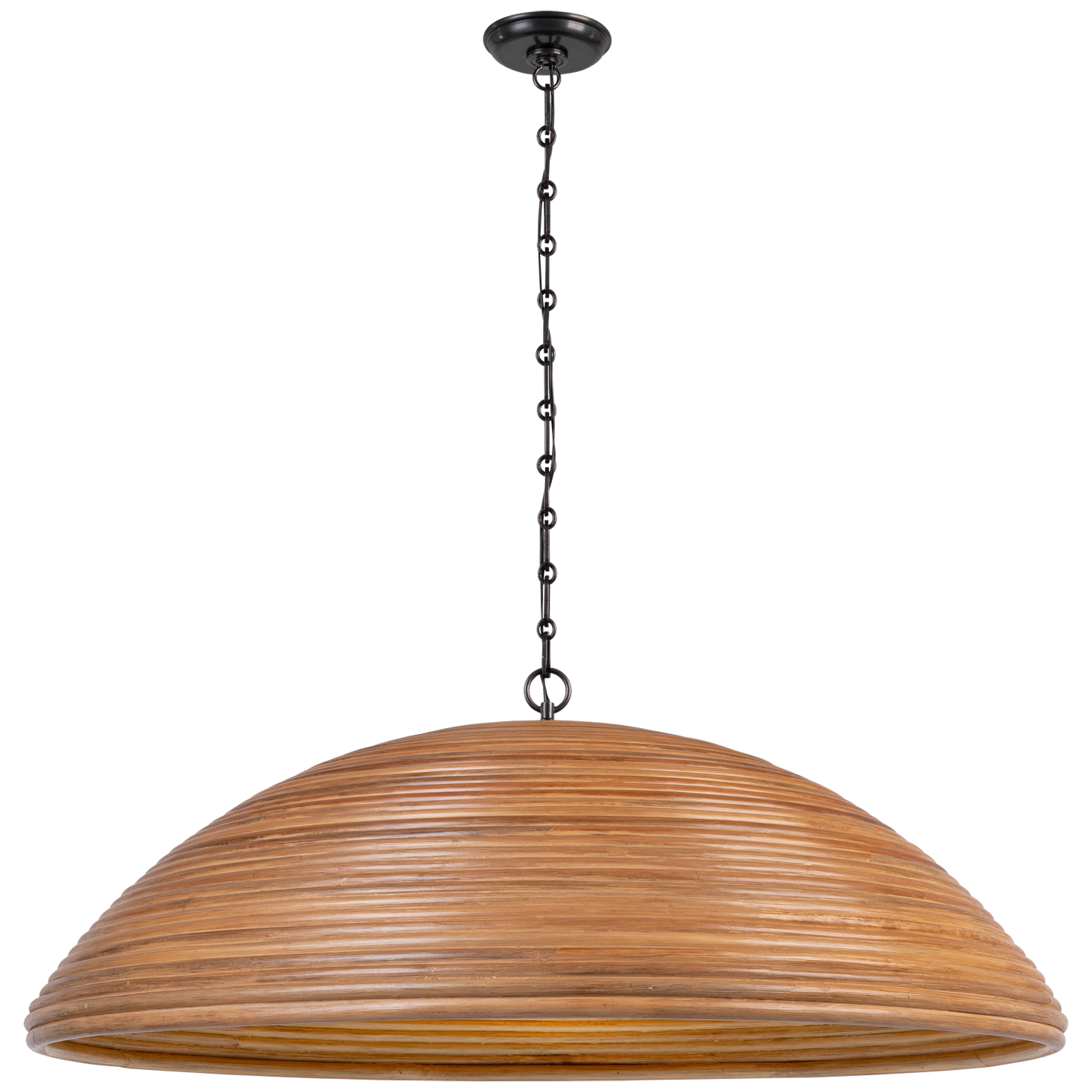 Featuring Emerson 42" Pendant Bronze by Visual Comfort at Amethyst Home. Introducing the Emerson 42" Pendant Bronze - the perfect blend of form and function. Elevate your space with this luxurious pendant, featuring a sleek bronze finish and a graceful design. Add a touch of sophistication and style to any room with this exquisite piece.
Overall Dimensions: 42.25" L x 42.25" W x 16. Amethyst Home provides interior design, new construction, custom furniture, and area rugs in the Portland metro area
