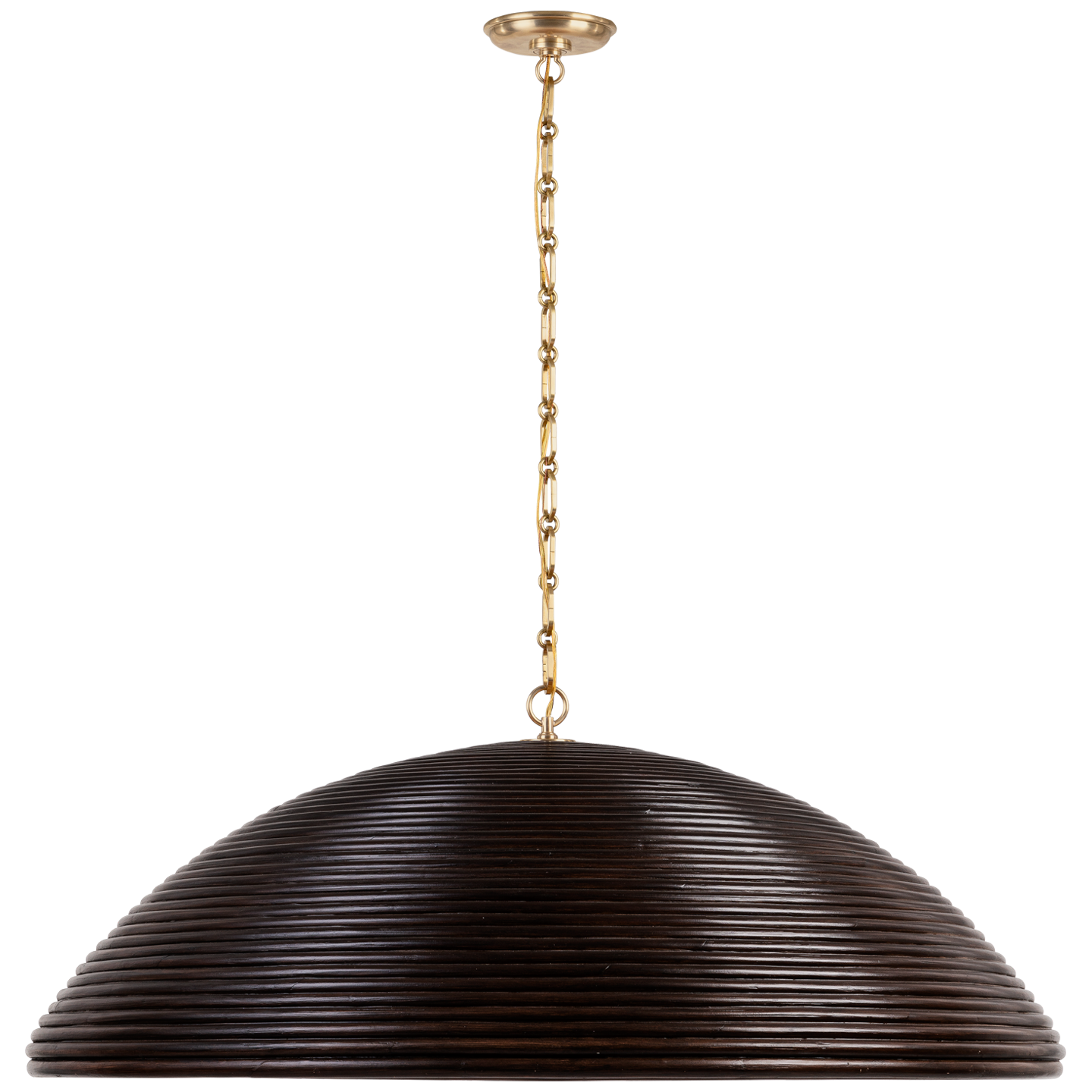 Featuring Emerson 42" Pendant Hand-Rubbed Antique Brass by Visual Comfort at Amethyst Home. Elevate your space with the Emerson 42" Pendant in Hand-Rubbed Antique Brass. This stunning pendant exudes elegant luxury, making it the perfect addition to any sophisticated home. The hand-rubbed antique brass finish adds a touch of exclusivity, while the pendant design creates a stunning . Amethyst Home provides interior design, new construction, custom furniture, and area rugs in the Charlotte metro area