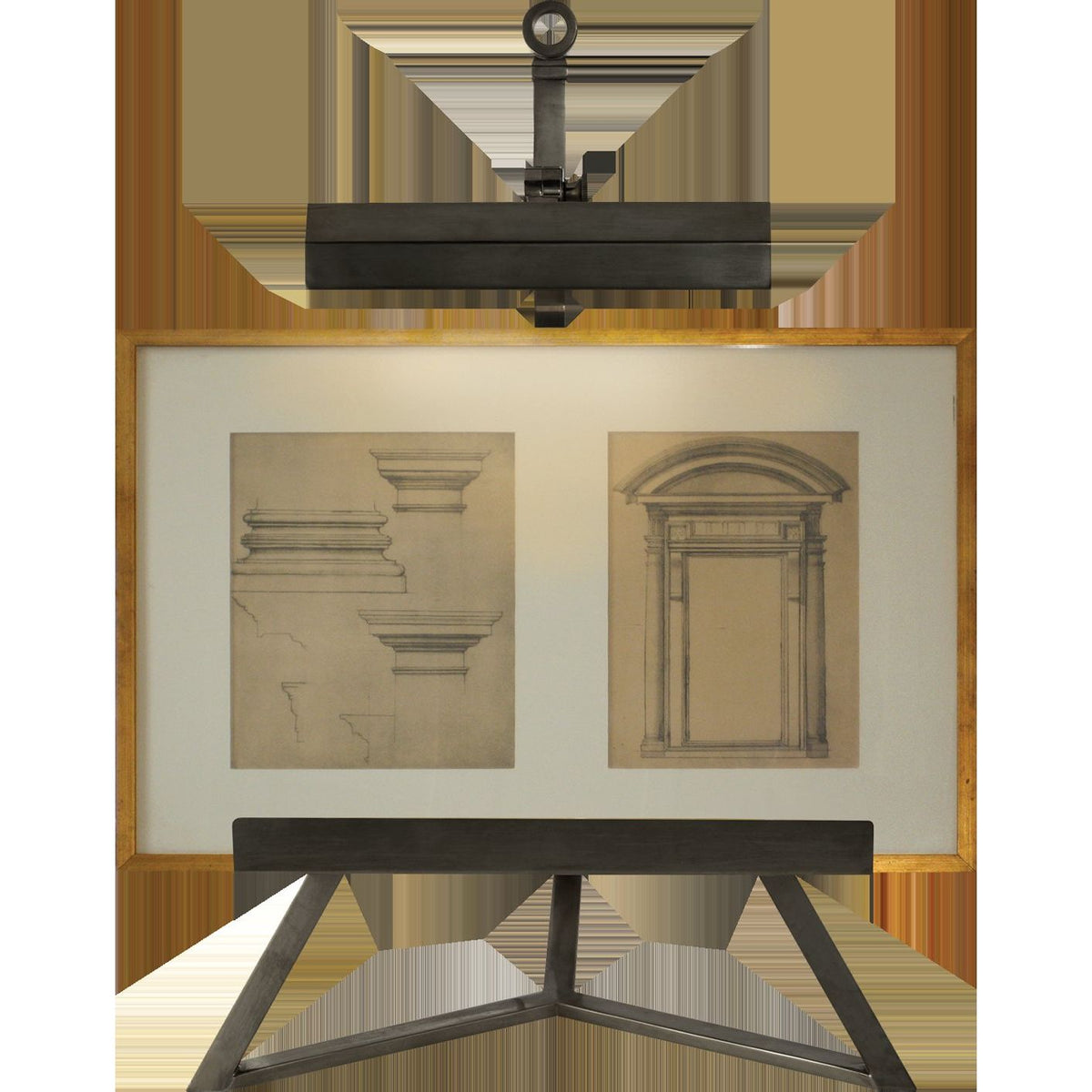 Estelle Gun Metal Display Lamp | ready to ship!