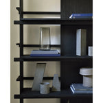 Inspired by the Dutch architectural movement de Stijl, the Abstract rack is not only centered around style, but also purpose. With its contemporary black finish discover new proportions and interest from every angle Amethyst Home provides interior design, new home construction design consulting, vintage area rugs, and lighting in the Newport Beach metro area.