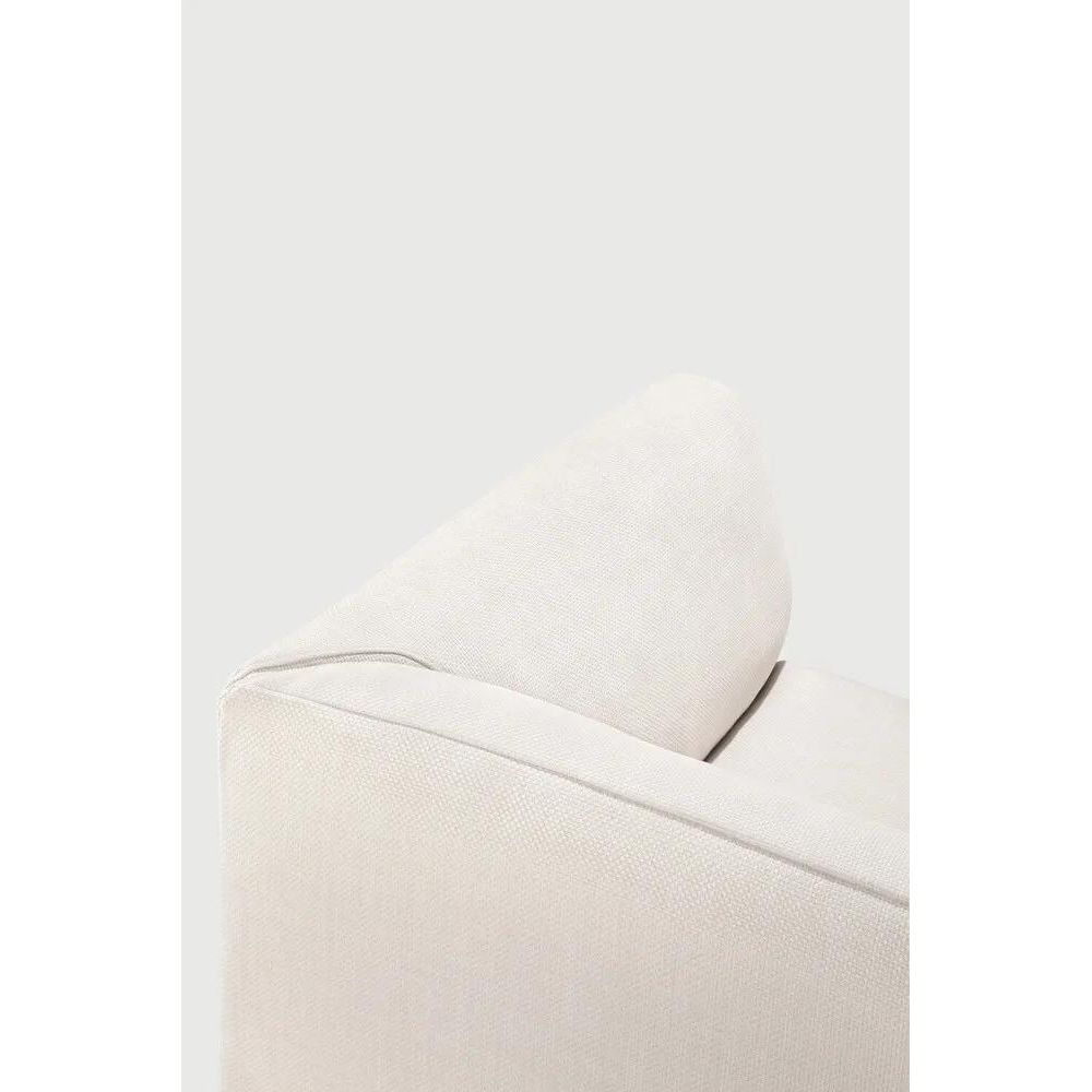 Combining elegance and sleek lines in a relaxed silhouette, the Monocle feels refined, inviting and grounded. Its soft cushions bring an indoor level of comfort to outdoor living, while the solid wooden base anchors the piece with warmth and balance. Amethyst Home provides interior design, new home construction design consulting, vintage area rugs, and lighting in the Miami metro area.