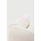 Combining elegance and sleek lines in a relaxed silhouette, the Monocle feels refined, inviting and grounded. Its soft cushions bring an indoor level of comfort to outdoor living, while the solid wooden base anchors the piece with warmth and balance. Amethyst Home provides interior design, new home construction design consulting, vintage area rugs, and lighting in the Miami metro area.