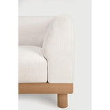 Combining elegance and sleek lines in a relaxed silhouette, the Monocle feels refined, inviting and grounded. Its soft cushions bring an indoor level of comfort to outdoor living, while the solid wooden base anchors the piece with warmth and balance. Amethyst Home provides interior design, new home construction design consulting, vintage area rugs, and lighting in the Nashville metro area.