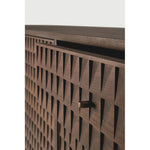 Sono, where antique-inspired craftsmanship meets modern elegance. This refined statement collection features hand-carved panels, offering functional storage behind classic beauty. Delicate casted brass handles elevate its look, making for a stunning addition to a room. Amethyst Home provides interior design, new home construction design consulting, vintage area rugs, and lighting in the San Diego metro area.