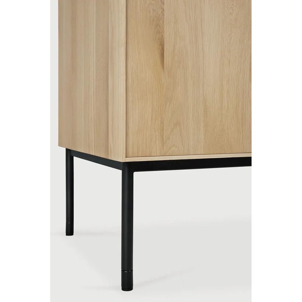 Whitebird Oak Cupboard brings together opposing elements, combining soft round legs and eye-catching graphic lines into light and airy designs Amethyst Home provides interior design, new home construction design consulting, vintage area rugs, and lighting in the Laguna Beach metro area.