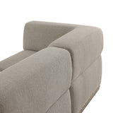 Evander Outdoor 5 Pc Sectional - Ramiro Ecru