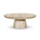 Evara Coffee Table - Natural White Neem | shipping 10/15/2026