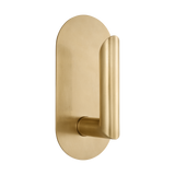 Featuring Fielle Small Sconce Hand Rubbed Antique Brass by Visual Comfort at Amethyst Home. The Fielle series by Kelly Wearstler is a clever design fitted with integrated LED technology with a seriously pared-down profile. Featuring minimalist silhouettes with modern design details, the distinctive Fielle series offers a versatile range of lighting, including sconces, table and . Amethyst Home provides interior design, new construction, custom furniture, and area rugs in the Los Angeles metro area