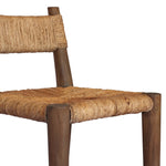 As enthusiasts of organic modern aesthetics at Amethyst, we love the designer inspired Bovard Dining Chair - Stained Toasted Brown. This item pairs well with other brands such as Visual Comfort and is perfect for eclectic homes Amethyst Home provides interior design, new home construction design consulting, vintage area rugs, and lighting in the Austin metro area.