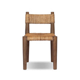 As enthusiasts of organic modern aesthetics at Amethyst, we love the designer inspired Bovard Dining Chair - Stained Toasted Brown. This item pairs well with other brands such as Visual Comfort and is perfect for eclectic homes Amethyst Home provides interior design, new home construction design consulting, vintage area rugs, and lighting in the Park City metro area.