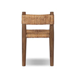 As enthusiasts of organic modern aesthetics at Amethyst, we love the designer inspired Bovard Dining Chair - Stained Toasted Brown. This item pairs well with other brands such as Visual Comfort and is perfect for eclectic homes Amethyst Home provides interior design, new home construction design consulting, vintage area rugs, and lighting in the Scottsdale metro area.