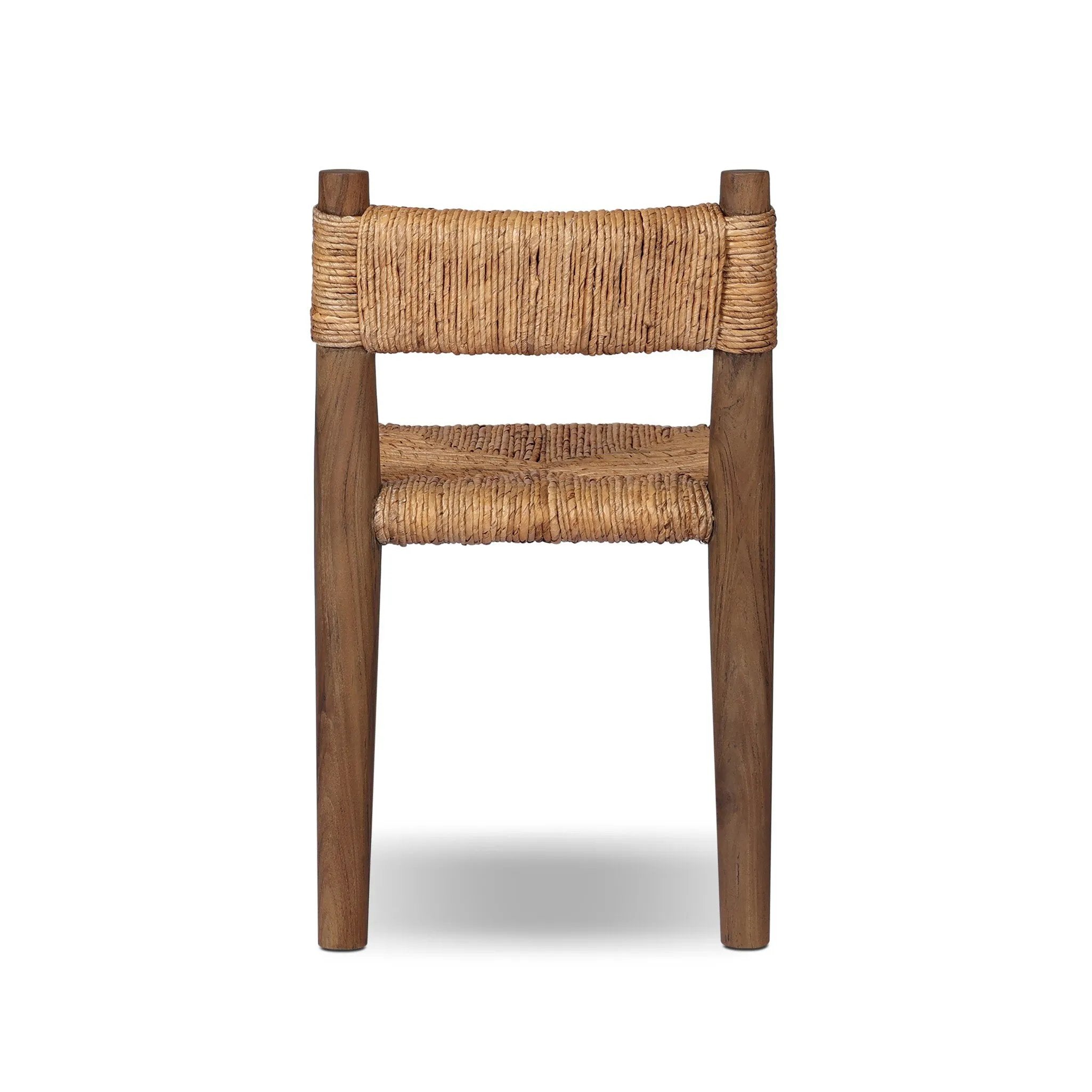 As enthusiasts of organic modern aesthetics at Amethyst, we love the designer inspired Bovard Dining Chair - Stained Toasted Brown. This item pairs well with other brands such as Visual Comfort and is perfect for eclectic homes Amethyst Home provides interior design, new home construction design consulting, vintage area rugs, and lighting in the Scottsdale metro area.