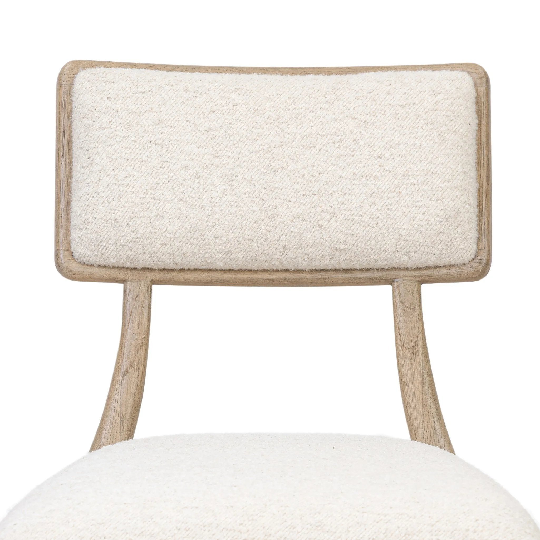 As fans of luxe style at Amethyst, we love the nature inspired Burkhart Dining Chair - Charter Oatmeal. This item pairs well with other brands such as Surya and is perfect for modern homes Amethyst Home provides interior design, new home construction design consulting, vintage area rugs, and lighting in the Laguna Beach metro area.