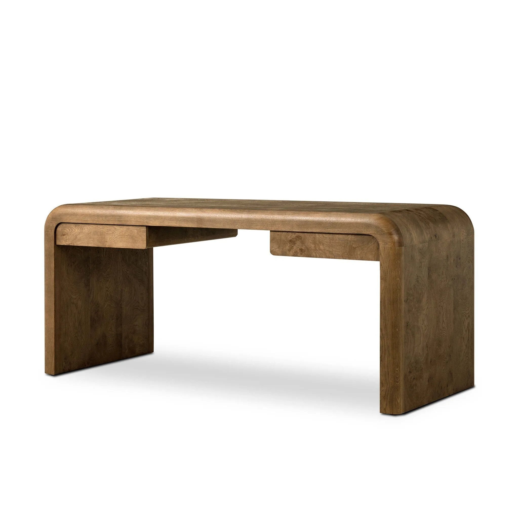As enthusiasts of organic modern aesthetics at Amethyst, we love the optimistic inspired Daven Desk - Rye Medium Burl Oak Veneer. This item pairs well with other brands such as Ethnicraft and is perfect for modern homes Amethyst Home provides interior design, new home construction design consulting, vintage area rugs, and lighting in the Boston metro area.