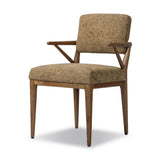As fans of clean materials at Amethyst, we love the warm modern inspired Deidre Dining Chair - Fallingbrook Cafe. This item pairs well with other brands such as Surya and is perfect for coastal homes Amethyst Home provides interior design, new home construction design consulting, vintage area rugs, and lighting in the Tampa metro area.