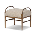 As fans of organic modern design at Amethyst, we love the nature inspired Demi Accent Stool - Beige Shearling. This item pairs well with other brands such as Four Hands and is perfect for modern homes Amethyst Home provides interior design, new home construction design consulting, vintage area rugs, and lighting in the Omaha metro area.