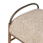 As fans of organic modern design at Amethyst, we love the nature inspired Demi Accent Stool - Beige Shearling. This item pairs well with other brands such as Four Hands and is perfect for modern homes Amethyst Home provides interior design, new home construction design consulting, vintage area rugs, and lighting in the Salt Lake City metro area.