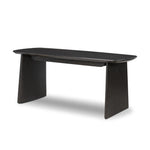 As lovers of modern aesthetics at Amethyst, we love the warm modern inspired Hera Desk - Dark Tamo Ash. This item pairs well with other brands such as Loloi Rugs and is perfect for eclectic homes Amethyst Home provides interior design, new home construction design consulting, vintage area rugs, and lighting in the Boston metro area.