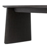 As lovers of modern aesthetics at Amethyst, we love the warm modern inspired Hera Desk - Dark Tamo Ash. This item pairs well with other brands such as Loloi Rugs and is perfect for eclectic homes Amethyst Home provides interior design, new home construction design consulting, vintage area rugs, and lighting in the Calabasas metro area.